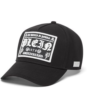 Philipp Plein Cap Gothic Plein - Schwarz