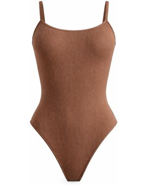LEAFLETIC Body Bodysuit - Braun