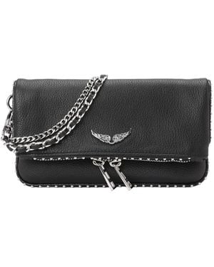 Zadig & Voltaire Clutch Rock Nano - Grau