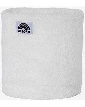 WESORA GmbH Schlauchschal Fluffy - Weiß