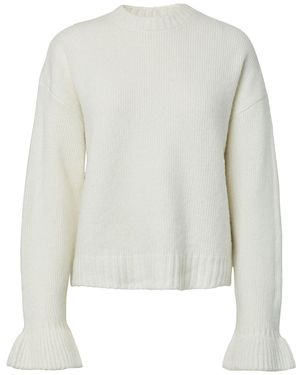 Pieces Strickpullover Pcjimma - Weiß