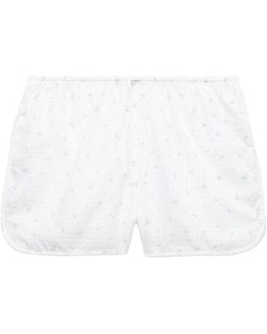 Marks & Spencer Pyjamahose - Weiß
