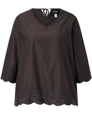 Ulla Popken Bluse - Schwarz