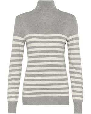 Kaffe Pullover 'Ka Lizza' - Grau