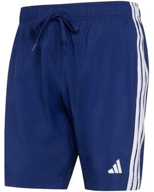 adidas Boardshorts 3 Stripes Swim Shorts 8 - Blau