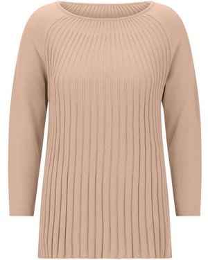 Goldner Pullover - Natur