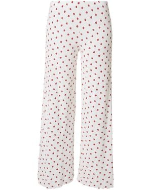 Lindex Pyjamahose - Weiß