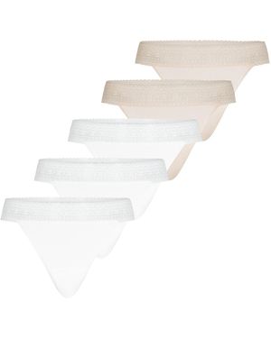 Mey String Modal Lace - Weiß