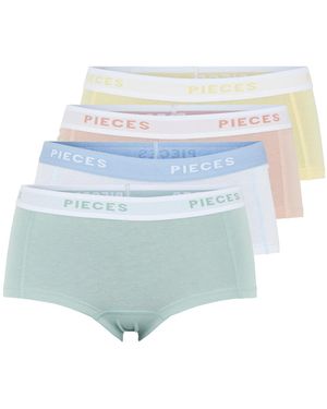 Pieces Panty - Blau