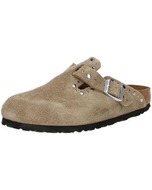 Birkenstock Clogs 'Boston Rivet' - Weiß