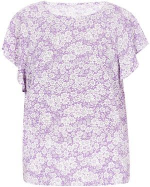 JONA Bluse Fashion Look - Lila