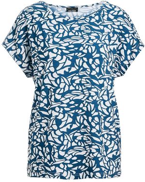 Goldner T-Shirt - Blau