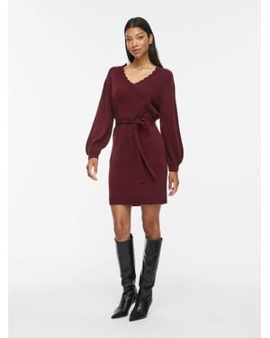 Vila Kleid Vinoa - Rot