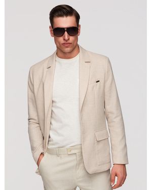 Ombre Business-Sakko - Natur