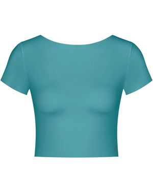 Sloggi Bustier Zero Feel 2.0 Crop Top - Blau