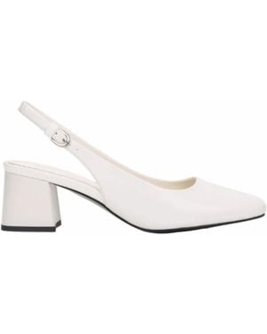 ESTRO Slingpumps 6022-1 - Weiß