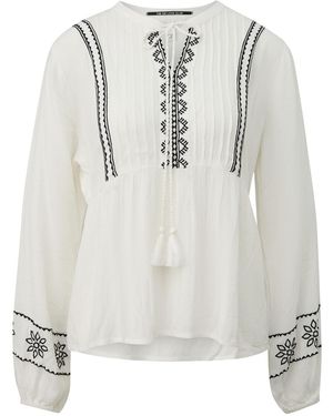QS Bluse - Weiß