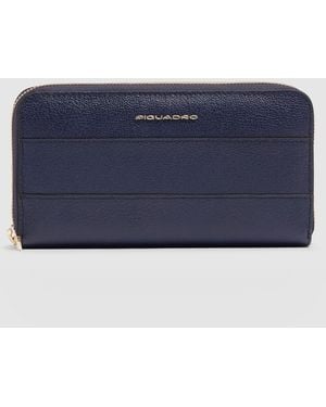 Piquadro Portemonnaie - Blau