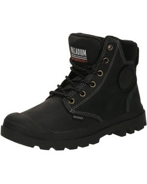 Palladium Schnürstiefelette Pampa - Schwarz