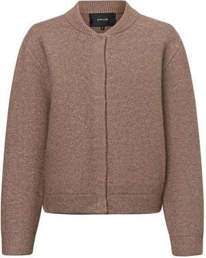 Opus Strickjacke 'domba ' - Braun