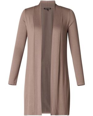 Base Level Curvy Strickjacke - Braun