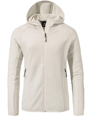 Schoeffel Fleecejacke Hiking Fleece Hoody Style Cascata Wms - Weiß