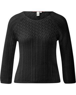 QS Pullover - Schwarz
