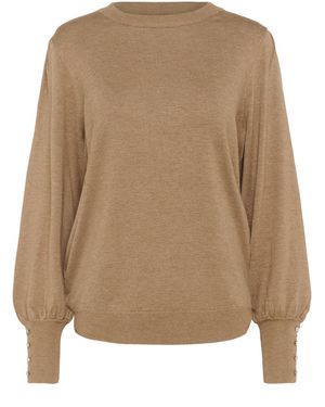 Kaffe Pullover Lizza - Natur