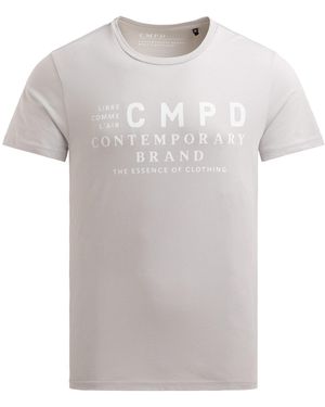 CMPD T-Shirt Mit Logo Print - Weiß