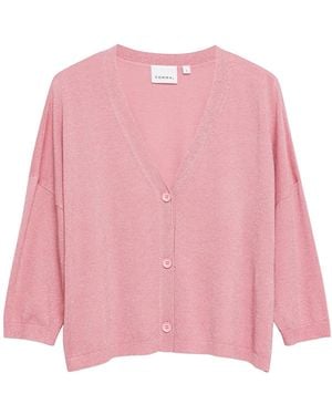 Comma, Strickjacke - Pink