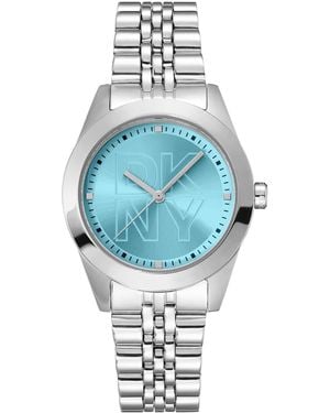 DKNY Quarzuhr Parsons Logo - Blau