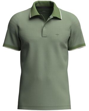 Fynch-Hatton Shirt Fynch-Hatton Polo-Shirt - Grün