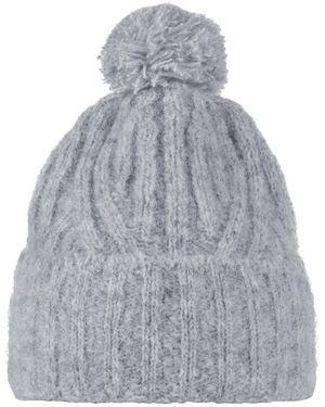 Buff Mütze Nerla Knitted Hat Beanie - Grau