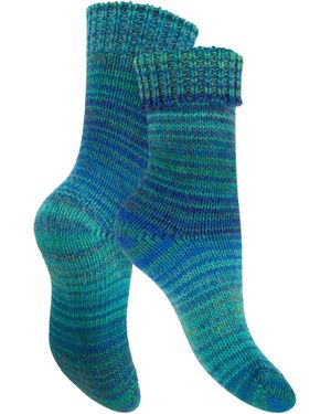 celodoro Socken Mouline - Blau