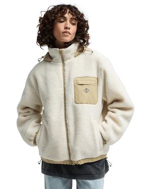 Billabong Fleecejacke Northern Shore - Weiß