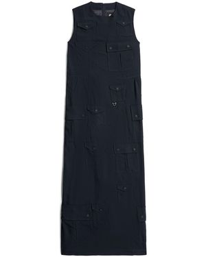 G-Star Dress Long Pocket - Blau