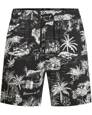 KARL LAGERFELD Shorts - Grau