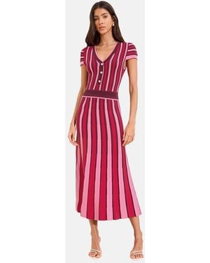 Lipsy Strickkleid - Rot