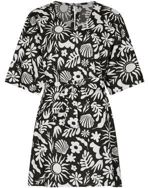 Rebelle Strandkleid - Schwarz