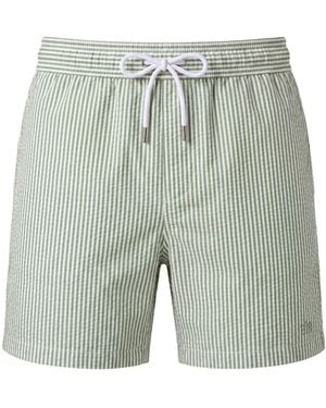 Vercate Badeshorts Seersucker - Grün