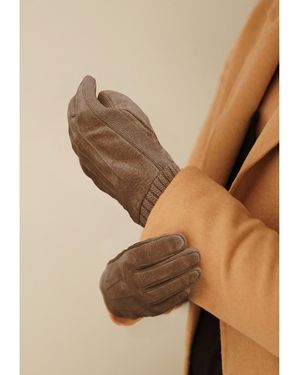 KESSLER Fingerhandschuhe - Braun