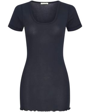 Seamless Basic T-Shirt Roseanna - Blau
