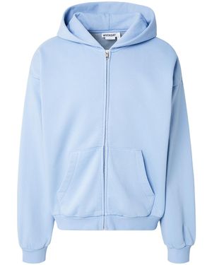 Weekday Sweatjacke - Blau