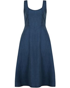 FRESHLIONS Maxikleid Beatrix - Blau
