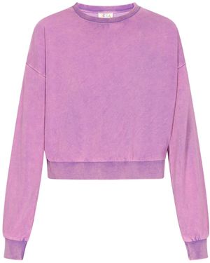 IZIA Sweatshirt 'Fashion Look' - Lila