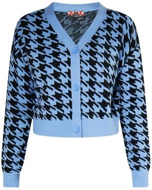 myMo ROCKS Strickjacke - Blau