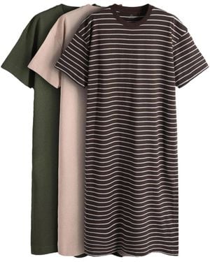 The Set Kleid - Schwarz