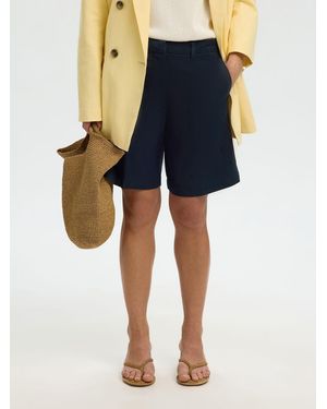 SELECTED Shorts - Blau