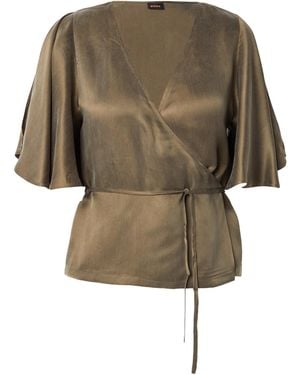 BOSS Bluse Cbireni - Natur