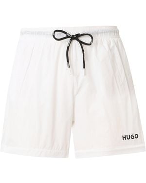 HUGO Badeshorts Haiti - Weiß